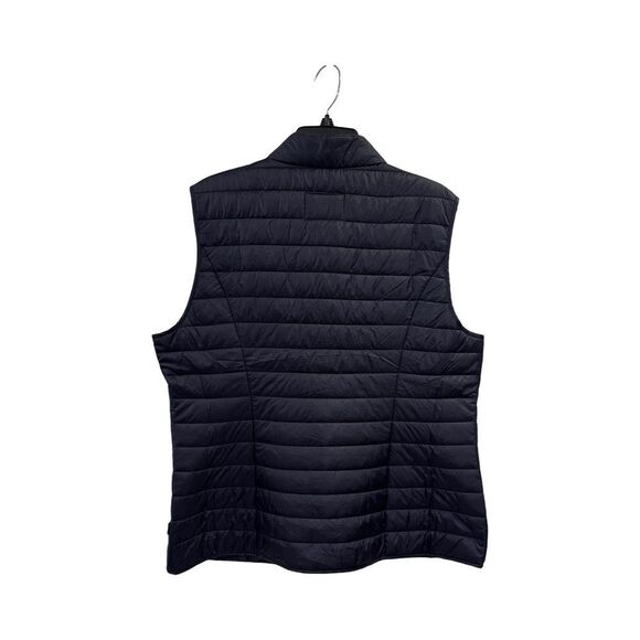 Gerry Weber  Quilted Padded Vest. Navy Blue - Picture 5 of 12